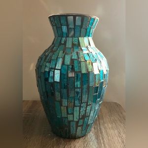 Blue Glass Vase